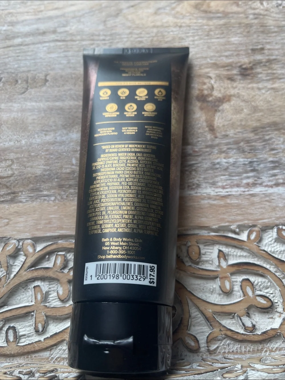 Bath & Body Works greasy butter formula